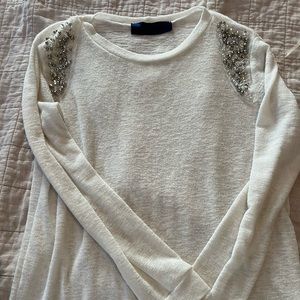 Rhinestone sweater